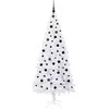 Dirbtinė Kalėdų eglutė su 300 LED Balta 210 cm PVC ir Plienas