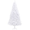 Dirbtinė Kalėdų eglutė su 300 LED Balta 300 cm PVC ir Plienas