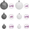 Dirbtinė Kalėdų eglutė su 300 LED Balta 240 cm PVC ir Plienas