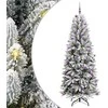 Dirbtinė Kalėdų eglutė su 300 LED s stovu Balta 240 cm