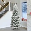 Dirbtinė Kalėdų eglutė su 300 LED s stovu Balta 240 cm