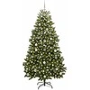 Dirbtinė Kalėdų eglutė 180 cm 300 LED Šilta balta Žalia