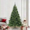 Dirbtinė Kalėdų eglutė su 300 LED Žalia 210 cm PE ir PVC