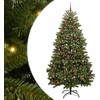 Dirbtinė Kalėdų eglutė 210 cm 300 LED Šilta balta Žalia
