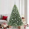 Dirbtinė Kalėdų eglutė su 300 LED Žalia 180 cm PE ir PVC