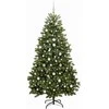 Dirbtinė Kalėdų eglutė 210 cm 300 LED Šilta balta Žalia