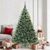Dirbtinė Kalėdų eglutė su 300 LED Žalia 180 cm PE ir PVC