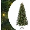 Dirbtinė Kalėdų eglutė su 300 LED Žalia 240 cm PE ir PVC