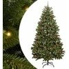 Dirbtinė Kalėdų eglutė 240 cm 300 LED Šilta balta Žalia