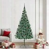 Dirbtinė Kalėdų eglutė su 300 LED Žalia 210 cm PVC ir plienas
