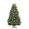 Dirbtinė Kalėdų eglutė 180 cm 300 LED Šilta balta Žalia