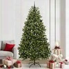 Dirbtinė Kalėdų eglutė su 300 LED Žalia 240 cm PVC ir metalas