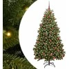 Dirbtinė Kalėdų eglutė 180 cm 300 LED Šilta balta Žalia
