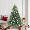 Dirbtinė Kalėdų eglutė su 300 LED Žalia 180 cm PE ir PVC