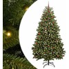 Dirbtinė Kalėdų eglutė 270 cm 300 LED Šilta balta Žalia