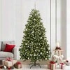 Dirbtinė Kalėdų eglutė su 300 LED Žalia 240 cm PVC ir metalas