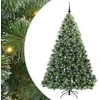 Dirbtinė Kalėdų eglutė su 300 LED Žalia 210 cm PE ir PVC