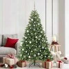 Dirbtinė Kalėdų eglutė su 300 LED Žalia 180 cm PE ir PVC