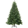 Dirbtinė Kalėdų eglutė su 300 LED Žalia 180 cm PE ir PVC