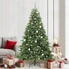 Dirbtinė Kalėdų eglutė su 300 LED Žalia 210 cm PE ir PVC