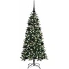 Dirbtinė Kalėdų eglutė Žalia 120 cm PVC, plastikas ir plienas
