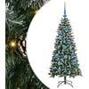 Dirbtinė Kalėdų eglutė Žalia 120 cm PVC, plastikas ir plienas