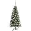 Dirbtinė Kalėdų eglutė Žalia 120 cm PVC, plastikas ir plienas