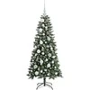 Dirbtinė Kalėdų eglutė Žalia 120 cm PVC, plastikas ir plienas