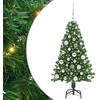 Dirbtinė Kalėdų eglutė Žalia 120 cm PVC ir Plienas ir Plastikas