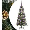 Dirbtinė Kalėdų eglutė Žalia 120 cm PVC, plastikas ir plienas
