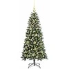Dirbtinė Kalėdų eglutė Žalia 120 cm PVC, plastikas ir plienas