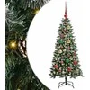 Dirbtinė Kalėdų eglutė Žalia 120 cm PVC, plastikas ir plienas