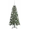 Dirbtinė Kalėdų eglutė Žalia 120 cm PVC, plastikas ir plienas