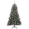Dirbtinė Kalėdų eglutė Žalia 150 cm PVC, plastikas ir plienas