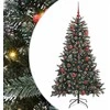 Dirbtinė Kalėdų eglutė Žalia 150 cm PVC, plastikas ir plienas