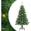 Dirbtinė Kalėdų eglutė Žalia 150 cm PVC ir Plienas ir Plastikas