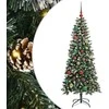 Dirbtinė Kalėdų eglutė Žalia 150 cm PVC, plastikas ir plienas