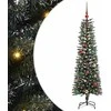 Dirbtinė Kalėdų eglutė Žalia 150 cm PVC, plastikas ir plienas