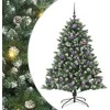 Dirbtinė Kalėdų eglutė Žalia 150 cm PVC, plastikas ir plienas