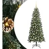 Dirbtinė Kalėdų eglutė Žalia 150 cm PVC, plastikas ir plienas