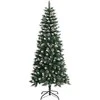 Dirbtinė Kalėdų eglutė Žalia 150 cm PVC, plastikas ir plienas