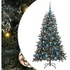 Dirbtinė Kalėdų eglutė Žalia 150 cm PVC, plastikas ir plienas