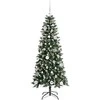 Dirbtinė Kalėdų eglutė Žalia 150 cm PVC, plastikas ir plienas