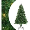 Dirbtinė Kalėdų eglutė Žalia 150 cm PVC ir Plienas ir Plastikas