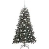 Dirbtinė Kalėdų eglutė Žalia 150 cm PVC, plastikas ir plienas