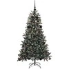 Dirbtinė Kalėdų eglutė Žalia 150 cm PVC, plastikas ir plienas