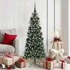 Dirbtinė Kalėdų eglutė Žalia 150 cm PVC, plastikas ir plienas