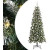 Dirbtinė Kalėdų eglutė Žalia 180 cm PVC, plastikas ir plienas