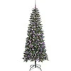 Dirbtinė Kalėdų eglutė Žalia 180 cm PVC, plastikas ir plienas