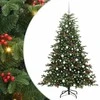 Dirbtinė Kalėdų eglutė Žalia 180 cm PVC ir Metalas ir Plastikas
